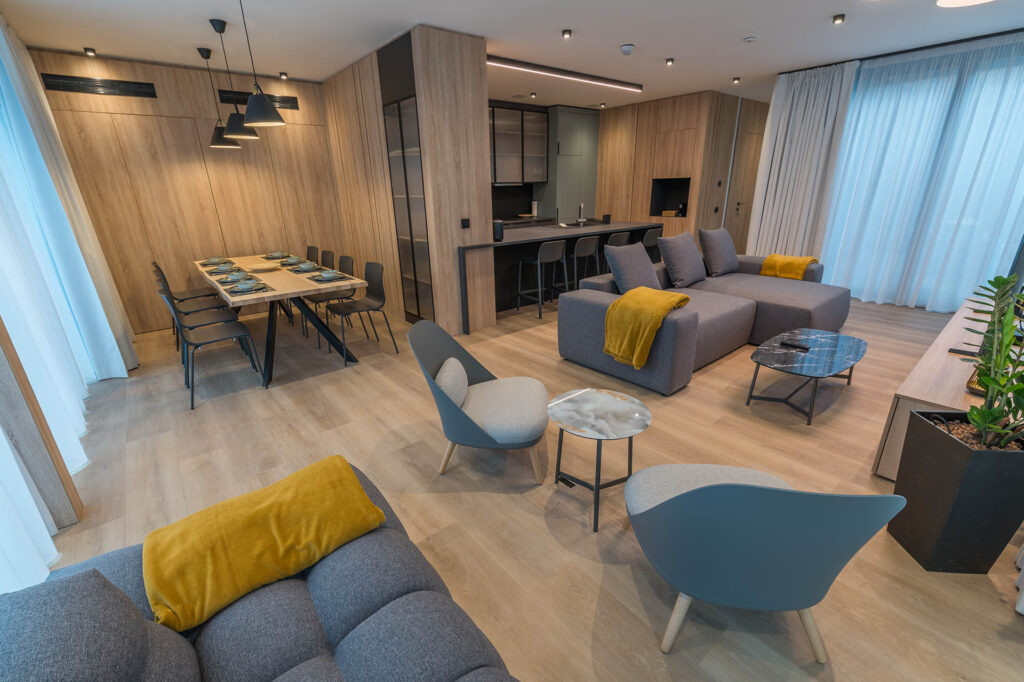 penthouse_konhya_nappali_Suite Hotel Siófok